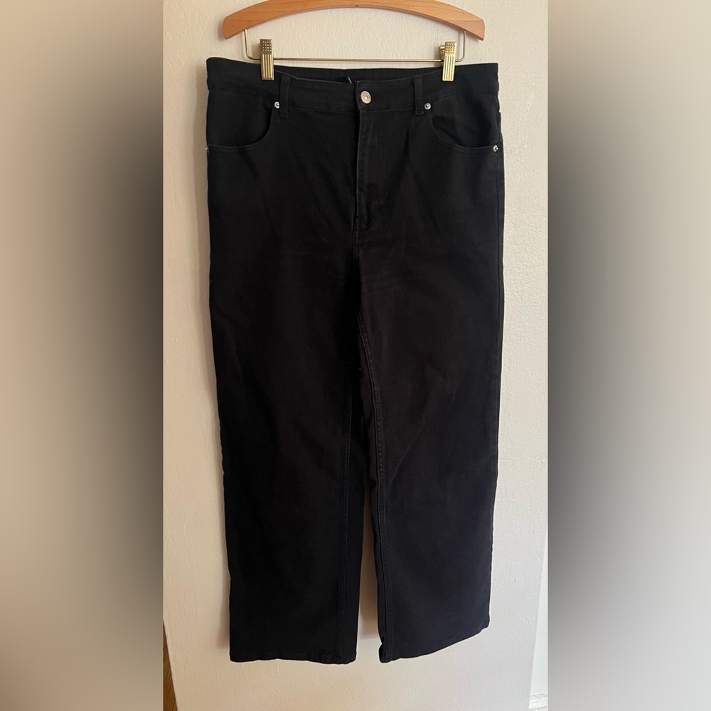 High Waisted Black Jeans